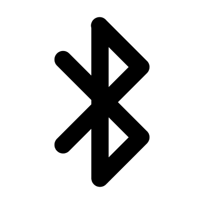 Bluetooth Connectivity Symbol Free Open-Source SVG Icon (Foundation)