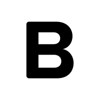 Bold Font Style Free Open-Source SVG Icon