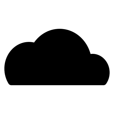 Cloud (Foundation) Free Open-Source SVG Icon (Foundation)