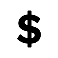 Dollar Currency Symbol Free Open-Source SVG Icon