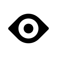 Eye Symbol Free Open-Source SVG Icon