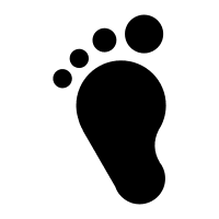 Foot Anatomy Free Open-Source SVG Icon