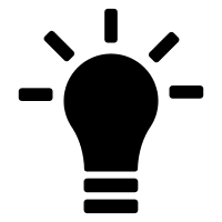 Lightbulb (Foundation) Free Open-Source SVG Icon