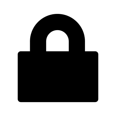 Lock Symbol Free Open-Source SVG Icon (Foundation)