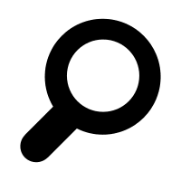 Magnifying Glass Lens (Foundation) Free Open-Source SVG Icon