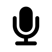 Microphone Device (Foundation) Free Open-Source SVG Icon