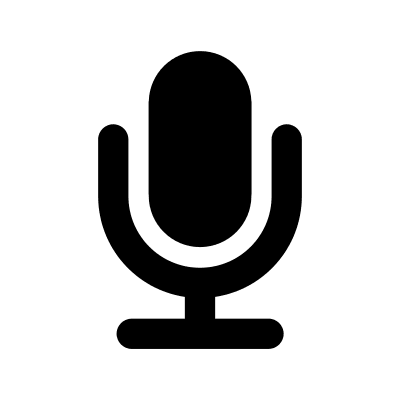 Microphone Device (Foundation) Free Open-Source SVG Icon (Foundation)