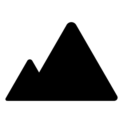 Mountain Landscape Free Open-Source SVG Icon (Foundation)