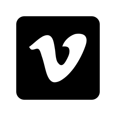 Vimeo Social Media Platform Free Open-Source SVG Icon (Foundation)