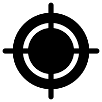 Two Targets (Foundation) Free Open-Source SVG Icon