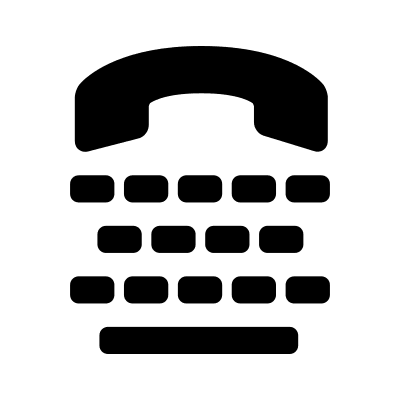 Accessible Telephone (Foundation) Free Open-Source SVG Icon (Foundation)