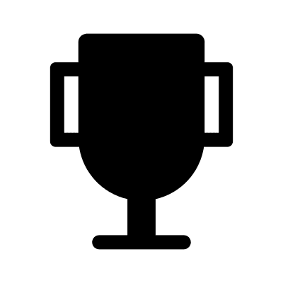 Trophy Award Free Open-Source SVG Icon (Foundation)