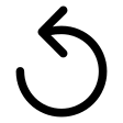 Counterclockwise Arrow (Framework7) Free Open-Source SVG Icon