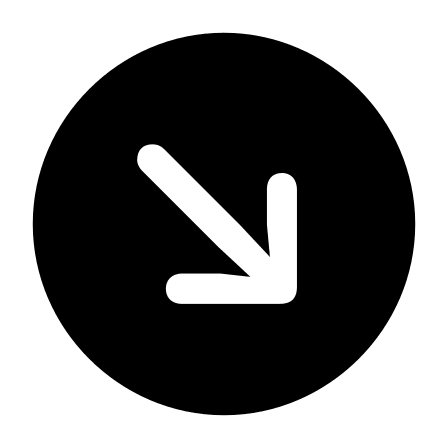 Filled Arrow Down Right Circle Free Open-Source SVG Icon (Framework7 Icons)