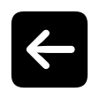 Filled Left Arrow in Square Free Open-Source SVG Icon