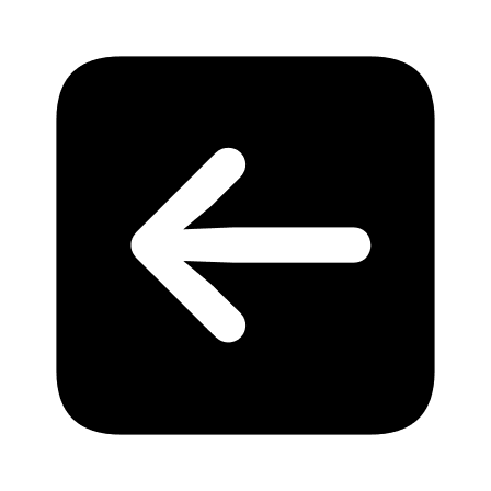 Filled Left Arrow in Square Free Open-Source SVG Icon (Framework7 Icons)