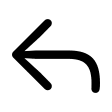 Left Turn Arrow (Framework7) Free Open-Source SVG Icon