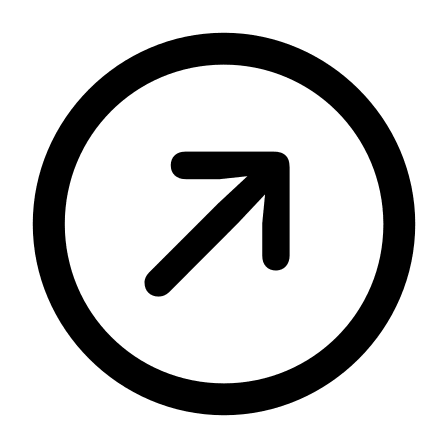 Arrow Up Right Circle Free Open-Source SVG Icon (Framework7 Icons)