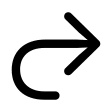 Right U-Turn Arrow Free Open-Source SVG Icon