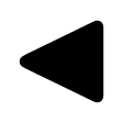 Filled Left Triangle Arrow Free Open-Source SVG Icon