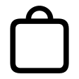 Bag (Framework7) Free Open-Source SVG Icon