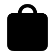 Filled Bag Free Open-Source SVG Icon