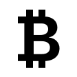 Bitcoin Cryptocurrency Free Open-Source SVG Icon