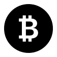 Bitcoin Circle (Filled) Free Open-Source SVG Icon