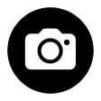 Filled Circular Camera Design Free Open-Source SVG Icon