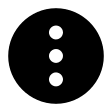 Vertical Ellipsis in Filled Circle (Framework7) Free Open-Source SVG Icon