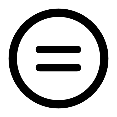 Equalizer Circle (Framework7) Free Open-Source SVG Icon (Framework7 Icons)