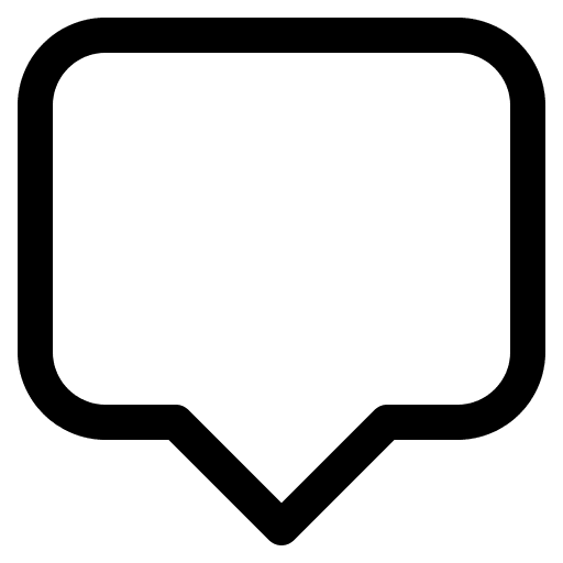 Chat Message Bubble Free Open-Source SVG Icon (Gala Icons)