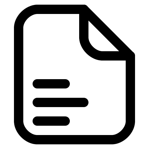 Document File Free Open-Source SVG Icon (Gala Icons)