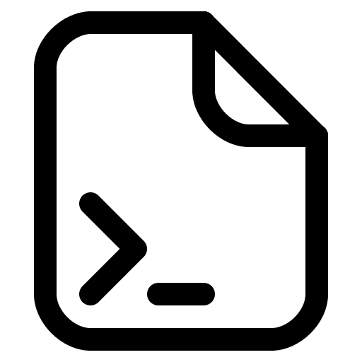 File Script Document Free Open-Source SVG Icon (Gala Icons)