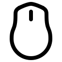 Computer Mouse Device Free Open-Source SVG Icon