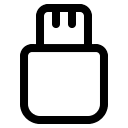 USB Connection Port Free Open-Source SVG Icon