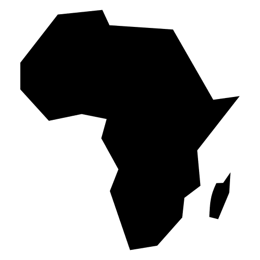 Africa Continent Map Free Open-Source SVG Icon (Game Icons)