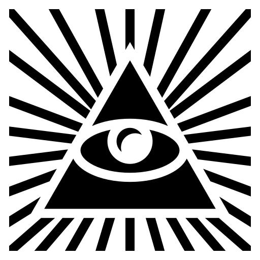 All-Seeing Eye Symbol Free Open-Source SVG Icon (Game Icons)