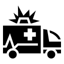 Ambulance Vehicle Free Open-Source SVG Icon