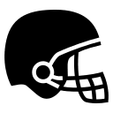 American Football Helmet Free Open-Source SVG Icon