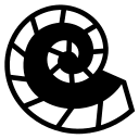 Ammonite Fossil Free Open-Source SVG Icon