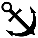 Anchor Symbol Free Open-Source SVG Icon