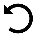 Anticlockwise Rotation Action Free Open-Source SVG Icon