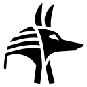 Anubis God of the Afterlife Free Open-Source SVG Icon