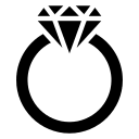 Big Diamond Ring Free Open-Source SVG Icon