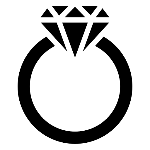 Big Diamond Ring Free Open-Source SVG Icon (Game Icons)