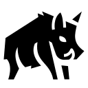 Wild Boar Free Open-Source SVG Icon