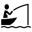 Fishing Boat Free Open-Source SVG Icon