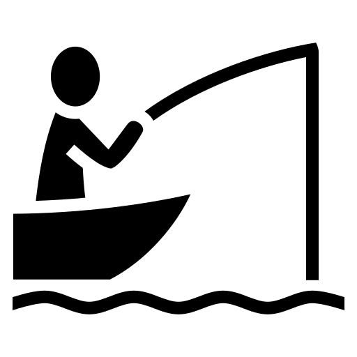 Fishing Boat Free Open-Source SVG Icon (Game Icons)