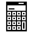 Calculator Device Free Open-Source SVG Icon